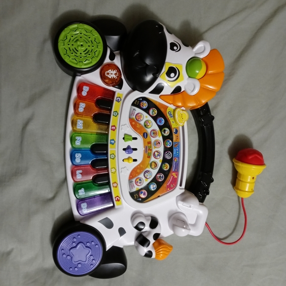 V-Tech Zoo Jamz Piano 🎹 Funky Sounds "FUN ATTRACTIVE🐼PERFORM WELL" 🎭 NEW!! - Picture 3 of 13